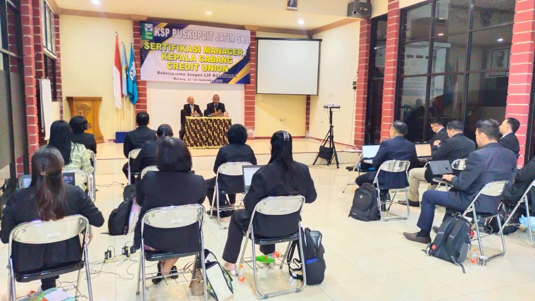 Pendidikan dan Pelatihan Pra Uji Kompetensi Manager di Lingkup KSP Puskopdit Jatim, SKd