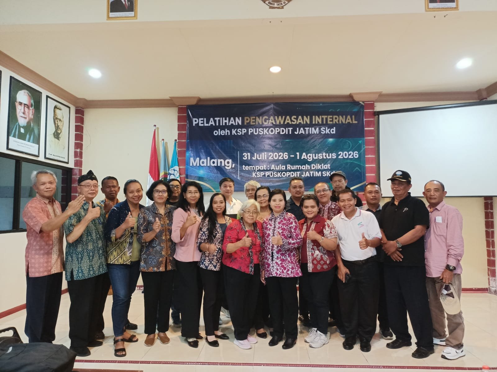 Pelatihan Kepengawasan Internal Bagi CU Primer