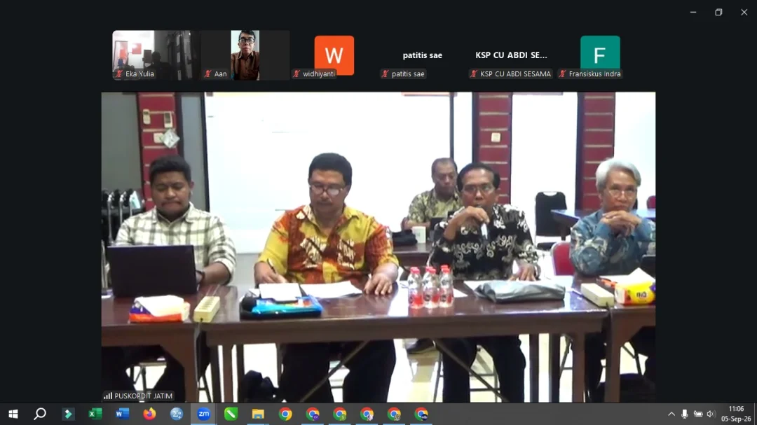 Sosialisasi Persus Pemilihan Pengurus Pengawas KSP Puskopdit Jatim, SKd
